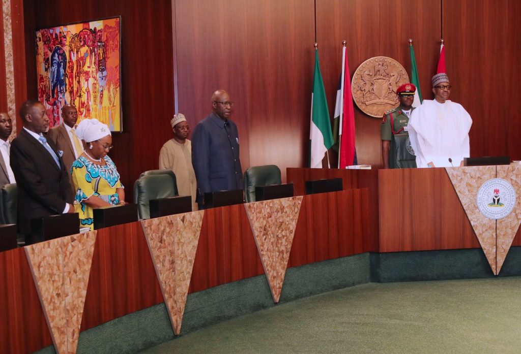 PHOTOS: Buhari presides over FEC meeting