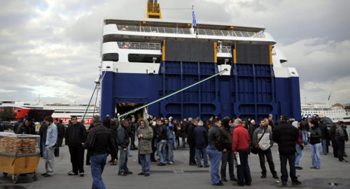 Greece: Seamen to begin strike on Monday