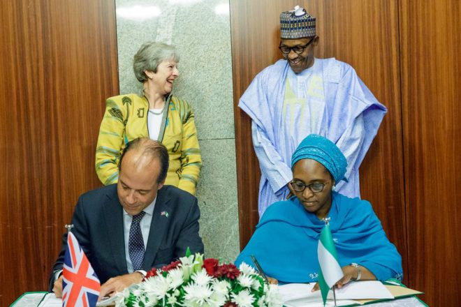 Nigeria, UK sign agreements on defence, economy