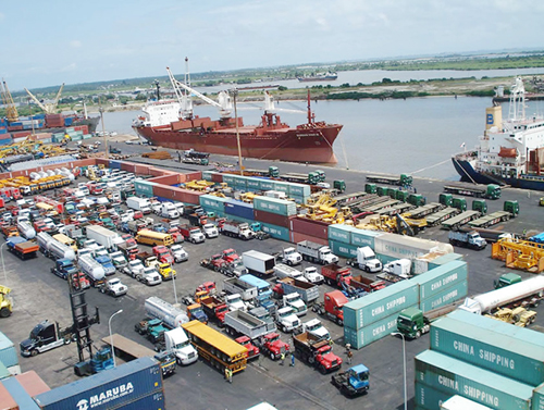 Old, dented vehicles flood Lagos port 