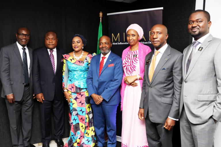 PHOTOS: Ex-VP Namadi Sambo, Hadiza Usman meet at NSE ...