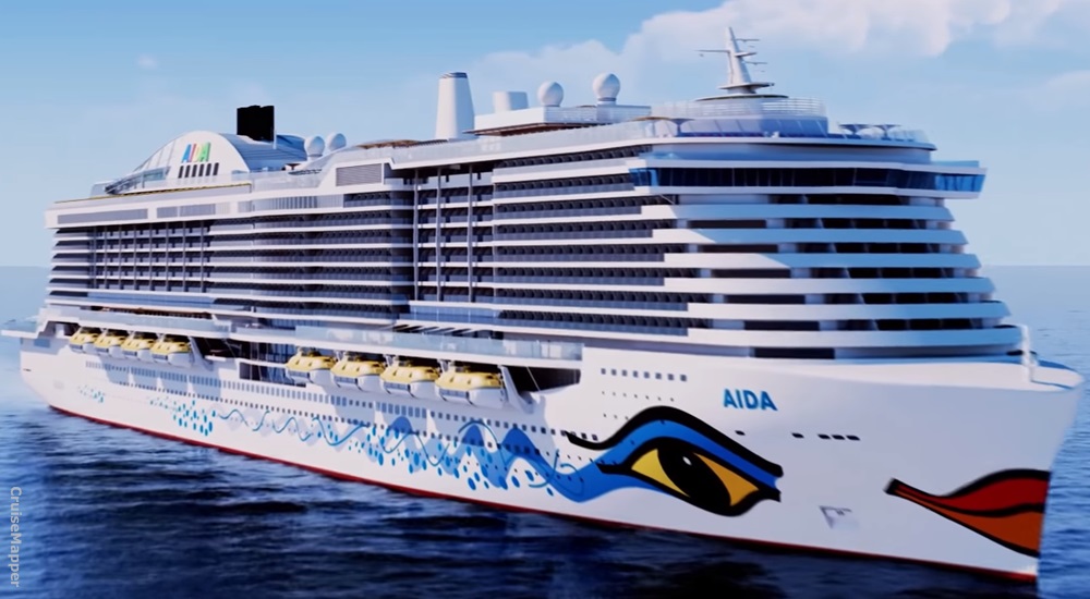 AIDA christens world first LNG-powered ship