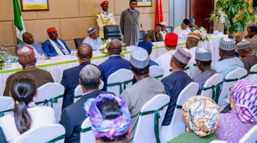 Buhari meets Nigerian community in China