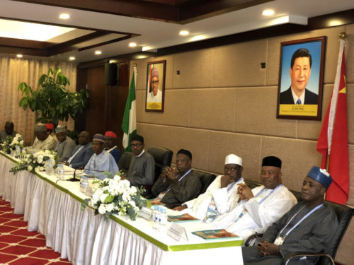 Buhari meets Nigerian community in China_3