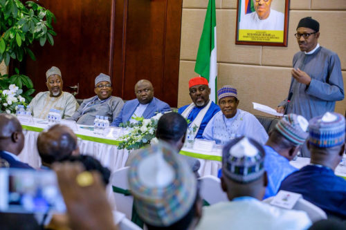 Buhari meets Nigerian community in China_5