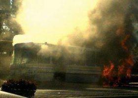 19 die as bus, fuel tanker collides in Iran