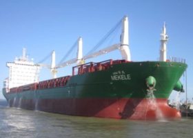 Ethiopian cargo ship makes first berth in Eritrea after 20 years