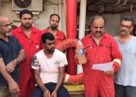 Indian sailors stranded on ship for nine months