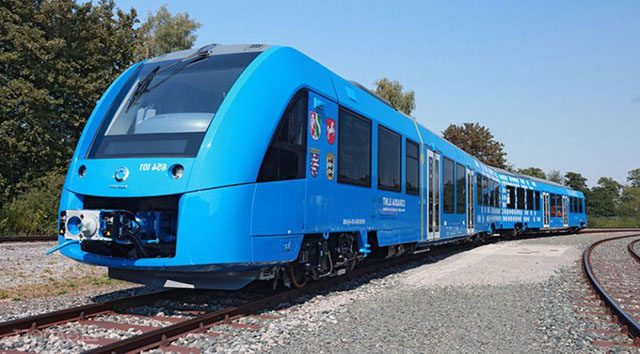 Germany launches hydrogen-powered trains