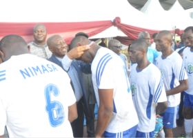 PHOTOS: Decoration of Team NIMASA with silver medals at Maritime Cup 2018