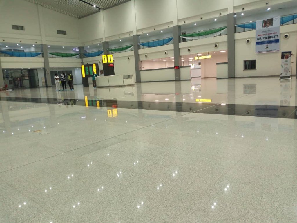 PHOTOS: Buhari commissions new Port Harcourt Airport international terminal