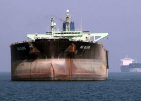 Iranian tanker discharges oil in China ahead of U.S. sanctions