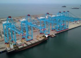 Moín Container Terminal receives its first vessel