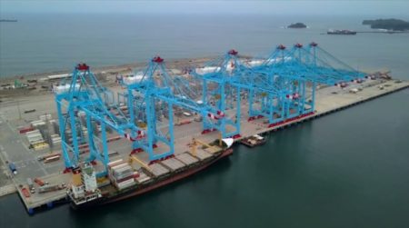 Moín Container Terminal receives its first vessel