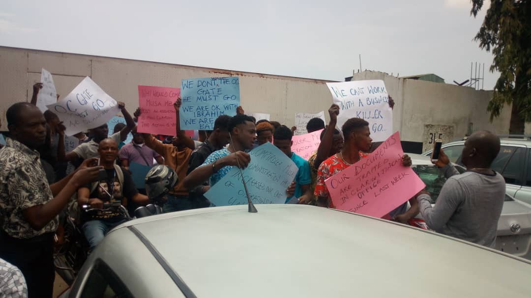 Clearing agents protest Customs extortion in Lagos