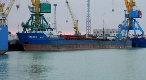 gas poisoning incident aboard the Iranian general cargo ship Nazmehr