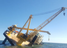 15 rescued from listing lift boat in Gulf of Mexico