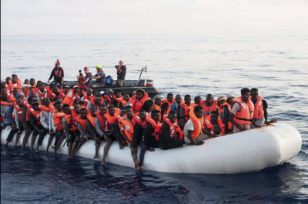95 migrants rescued by Libyan ship refuse to disembark 