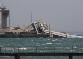 Crane collapses at South Africa’s Port Elizabeth