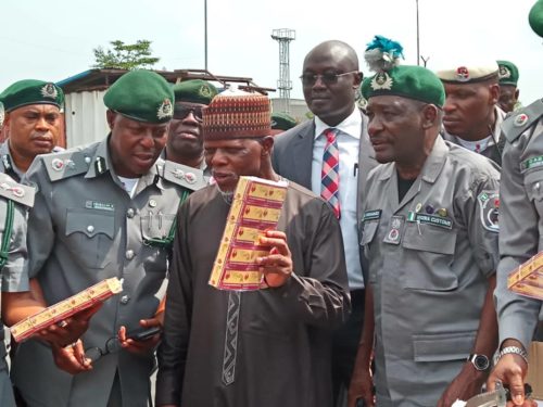 Customs officers reject N150m bribe to clear 40 containers of tramadol