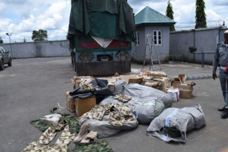 Customs seizes 4375 rounds of ammunition, 1160 bottles of codeine
