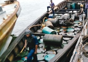 NNS Pathfinder intercepts barges laden with N450m adulterated diesel