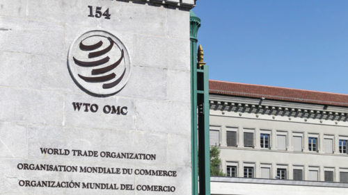 WTO quarterly trade growth indicator remains at nine-year low