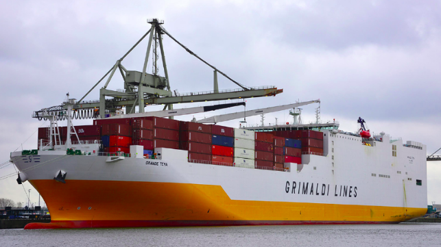 Nigerian stowaways hold Grimaldi ship hostage in UK