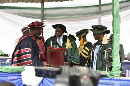 Amaechi bags honourary Doctorate degre_