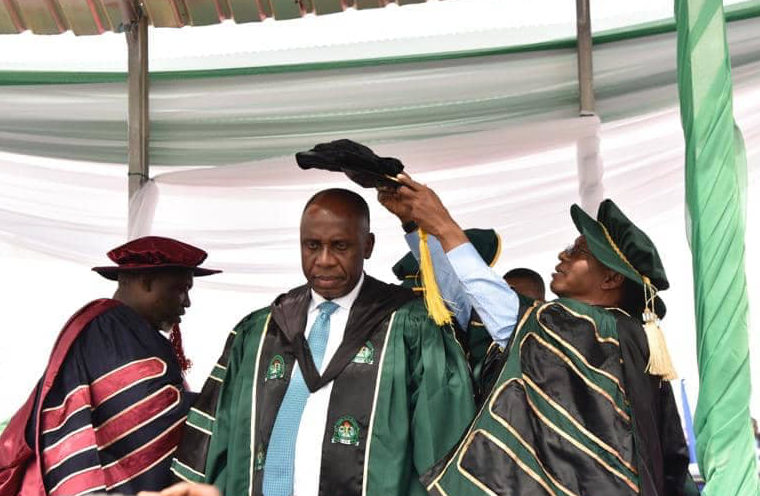 Amaechi bags honourary Doctorate degree