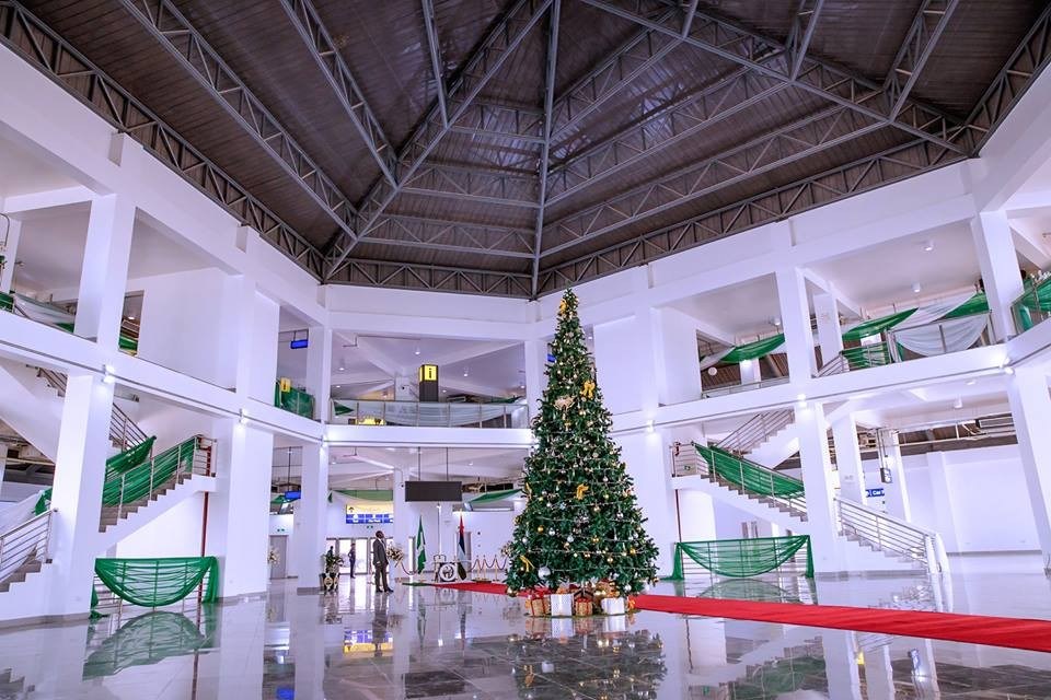 PHOTOS: Buhari commissions Abuja airport new international terminal