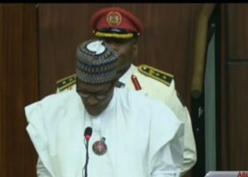 PHOTOS: President Buhari presents 2019 budget to National Assembly