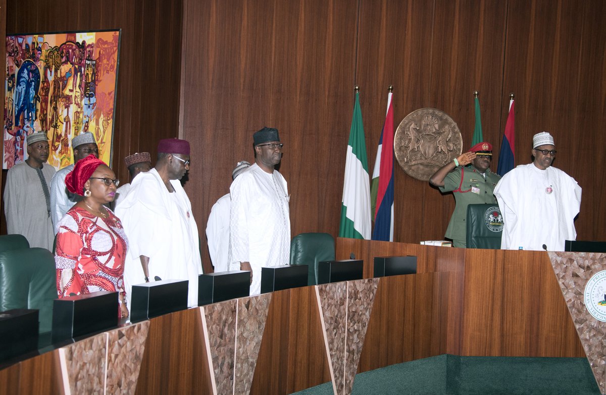 PHOTOS: Buhari presides over special FEC meeting