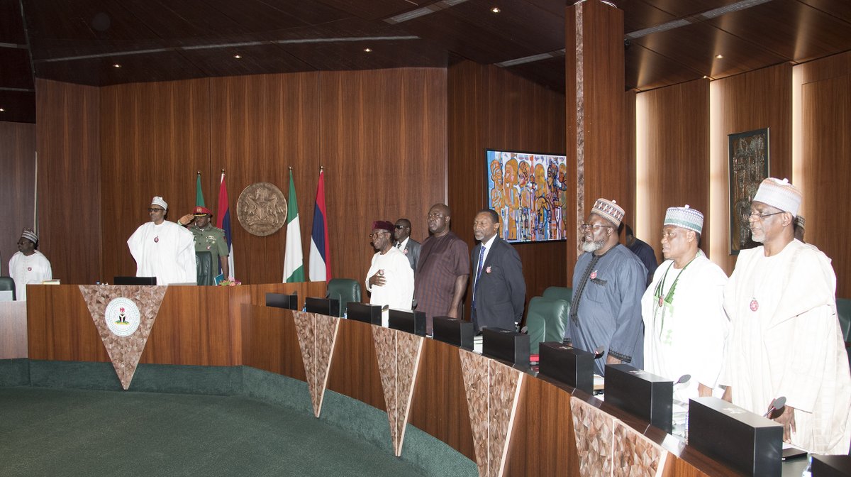 PHOTOS: Buhari presides over special FEC meeting