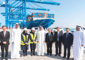COSCO, Abu Dhabi Ports inaugurate new Khalifa Port terminal 