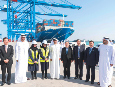 COSCO, Abu Dhabi Ports inaugurate new Khalifa Port terminal 