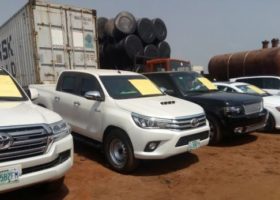 Customs Zone `C’ intercepts five bullet-proof vehicles, other contraband
