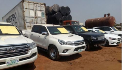 Customs Zone `C’ intercepts five bullet-proof vehicles, other contraband