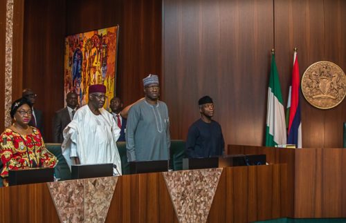 PHOTOS: Osinbajo presides over FEC meeting