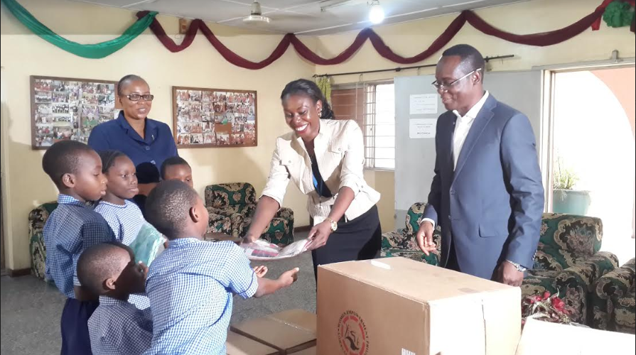 INTELS donates 1,050 garments to physically challenged children