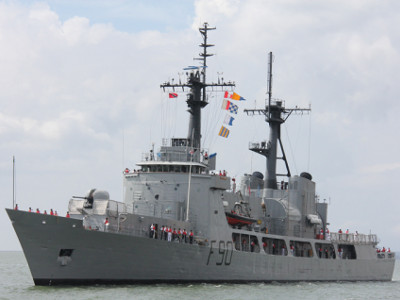 Navy completes repair of NNS Thunder 