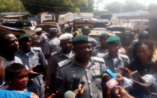 Customs arrests notorious smuggler, seizes 7,848 bags of rice in Ogun