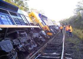 South Africa shuts rail export line over train derailment