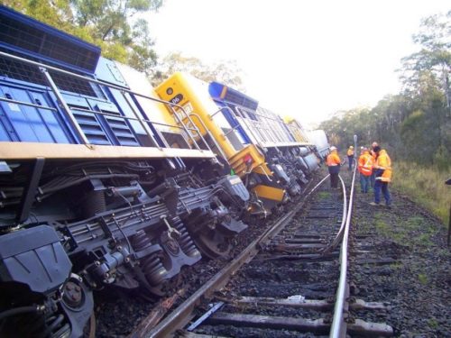 South Africa shuts rail export line over train derailment