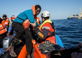 117 people feared dead after migrant boat sinks off Libya