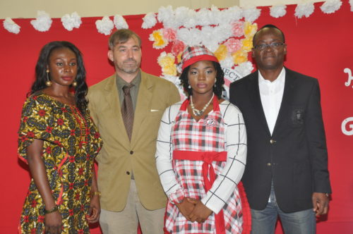 L-R: Women Empowerment Programme Scheme Synergy (WEPSS) Project Head, Nancy Freeborn; Representative of INTELS Managing Director, Phillip Embleton; WEPSS best performing trainee, Joy Tom-West; and Government and Public Affairs Manager of INTELS, Rex Asaikpuka, at the 2018 second session graduation ceremony of WEPSS trainees, in Onne, Rivers State, recently. PHOTO CREDIT: SHIPS & PORTS/Comfort Oseghale