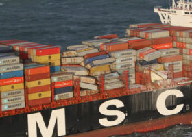 PHOTOS: MSC ZOE loses 270 containers in stormy weather 