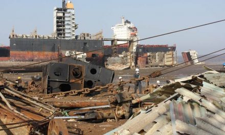 518 ships broken on South Asian beaches in 2018 