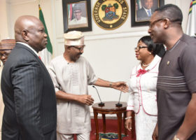 Ambode, Mamora hold talks to resolve NIWA, LASWA feud