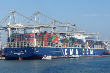 Vietnam receives largest ever container vessel